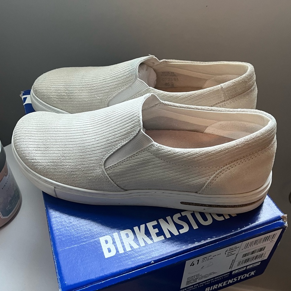 Birkenstock Tan Slip-On Loafers